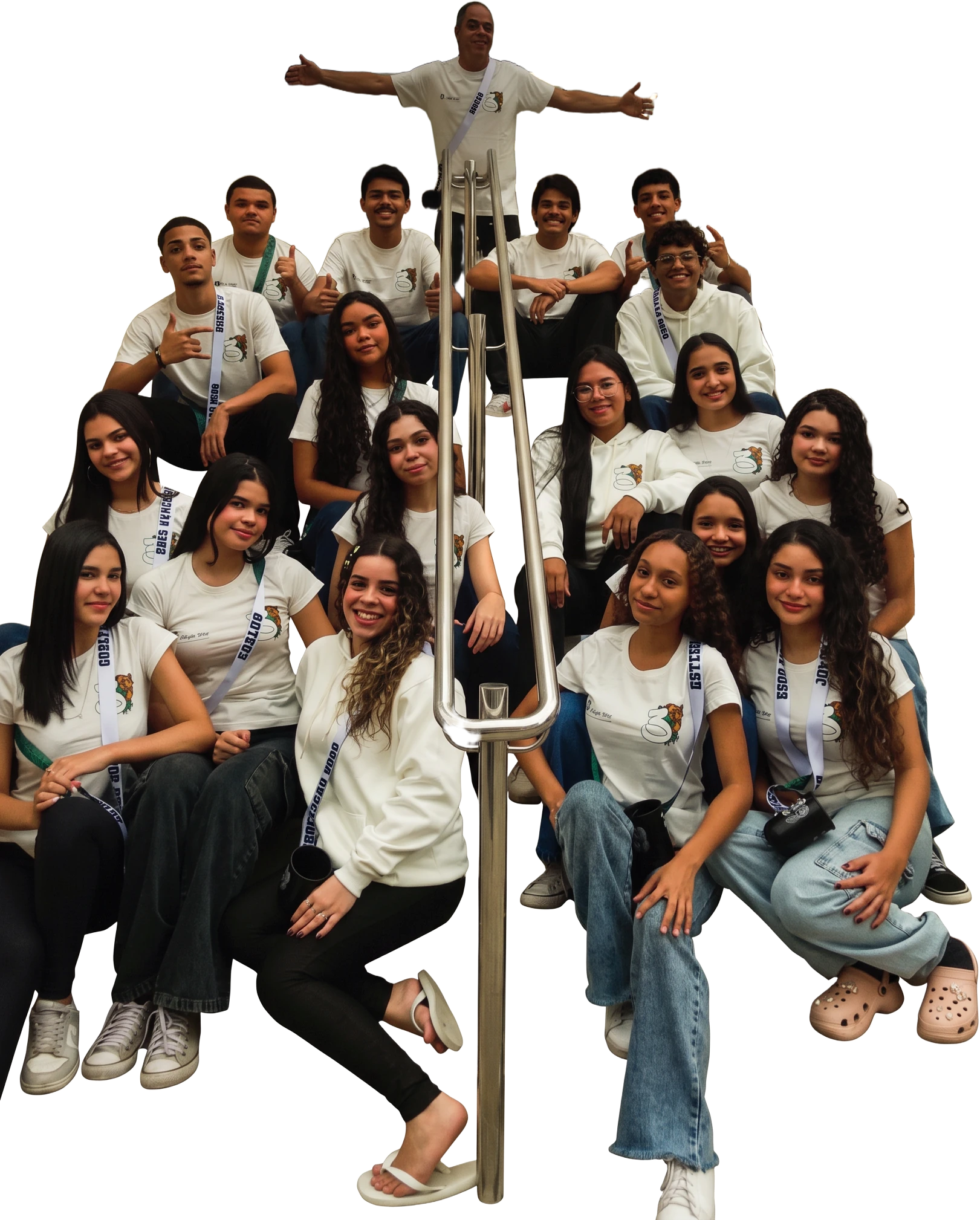 Alunos da Turma Esmeralda